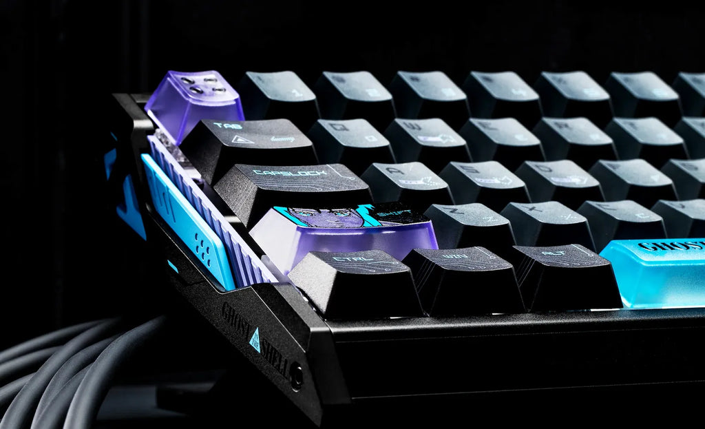 IQUNIX EV63 × 攻殻機動隊｜Rapid Trigger 磁気スイッチ ゲーミングキーボード