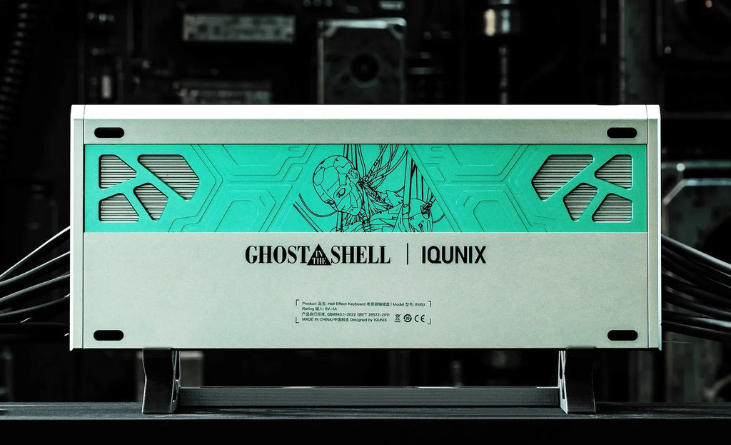 IQUNIX EV63 × 攻殻機動隊｜Rapid Trigger 磁気スイッチ ゲーミングキーボード