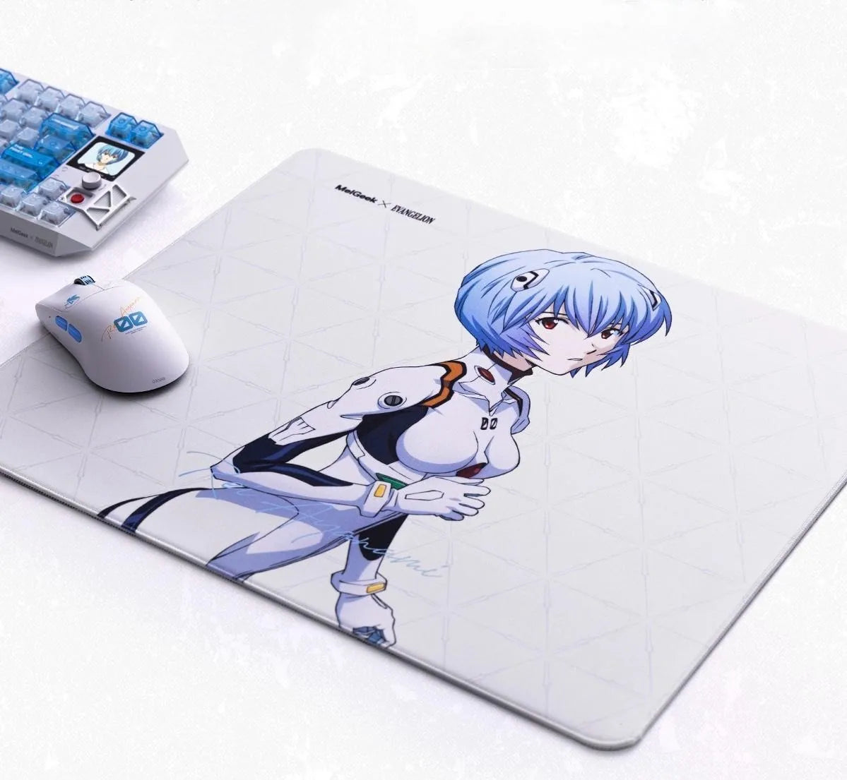 MelGeek × エヴァンゲリオン Horus 零号機 (綾波レイ) 限定 超軽量ゲーミングマウス