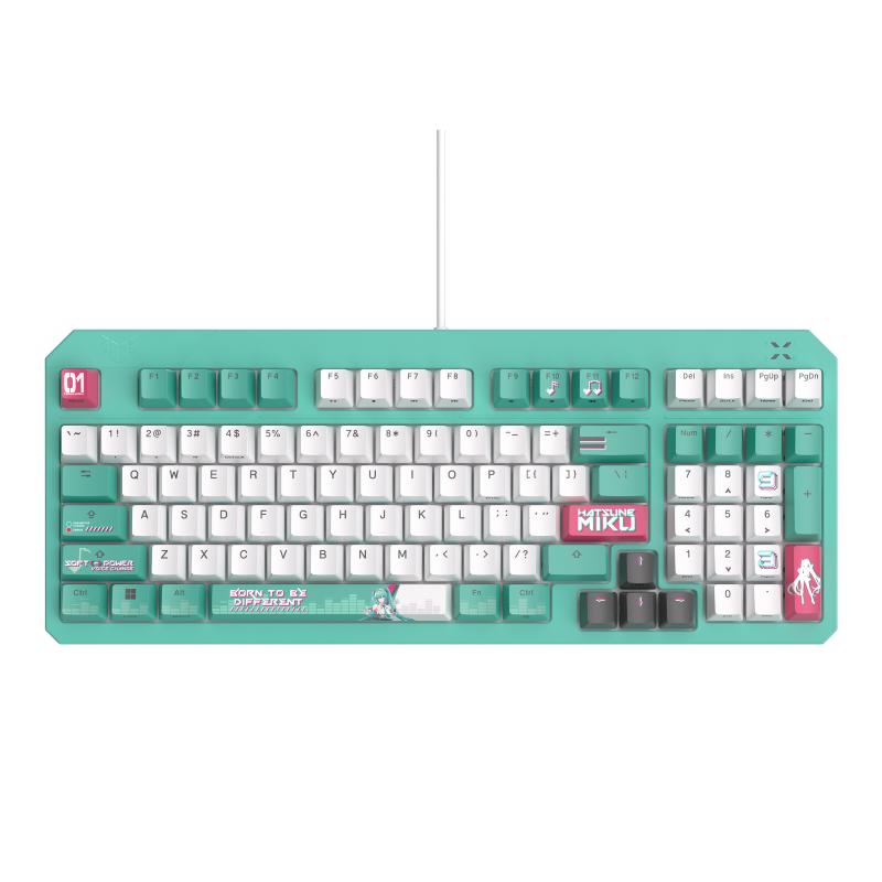 ASUS TUF Gaming K3 Gen II 初音ミク メカニカルキーボード