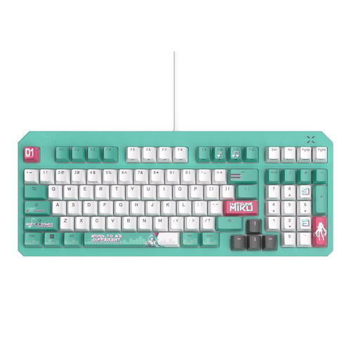 ASUS TUF Gaming K3 Gen II 初音ミク メカニカルキーボード