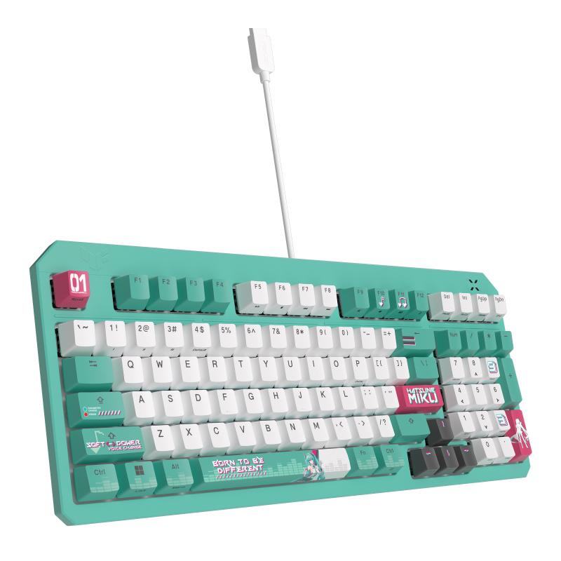 ASUS TUF Gaming K3 Gen II 初音ミク メカニカルキーボード