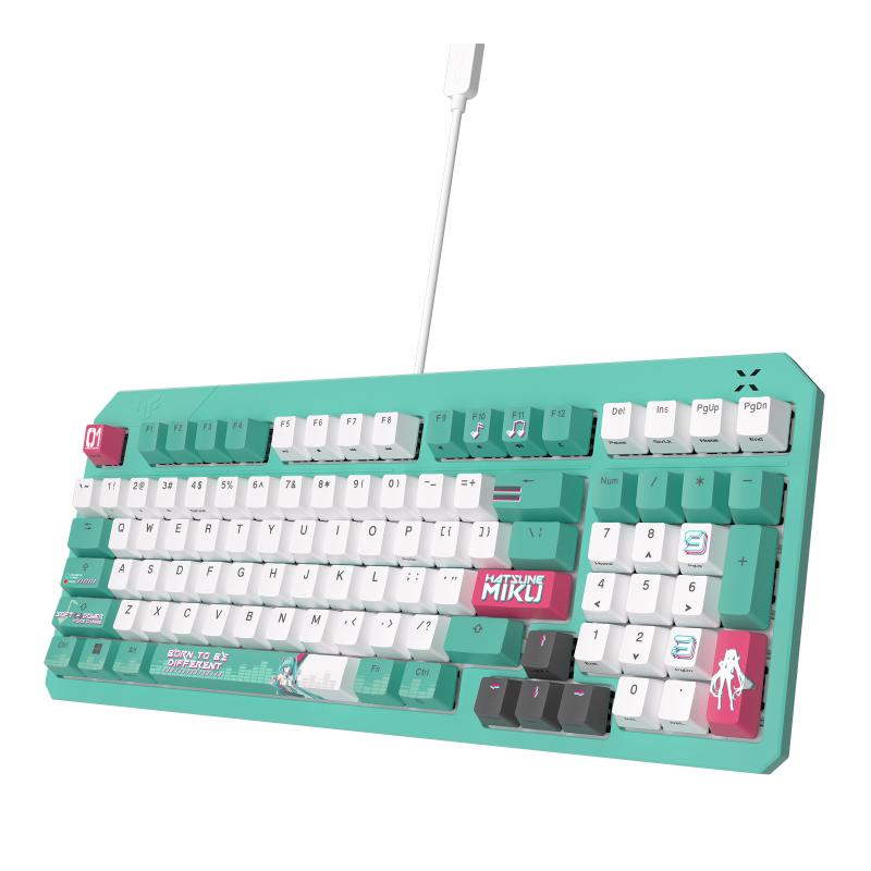 ASUS TUF Gaming K3 Gen II 初音ミク メカニカルキーボード