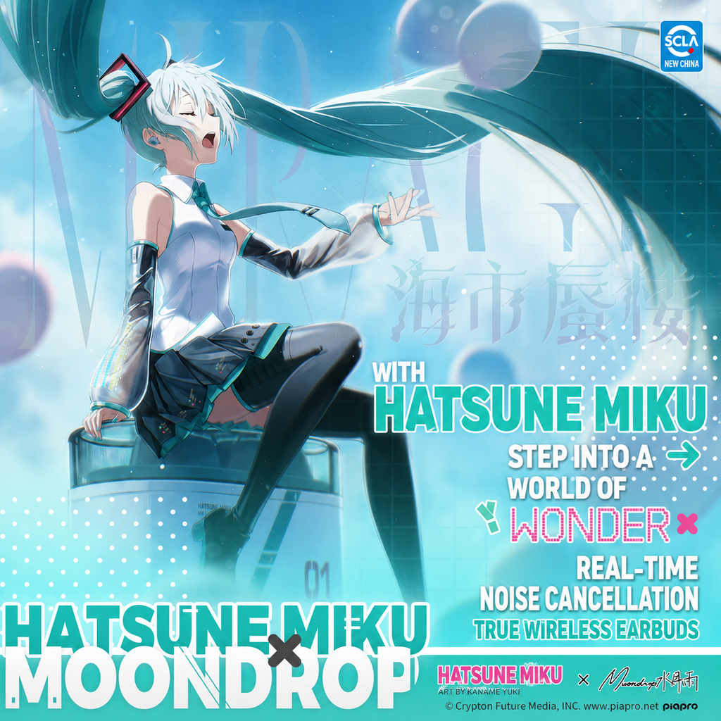 MOONDROP × 初音ミク MIRAGE 完全ワイヤレスイヤホン