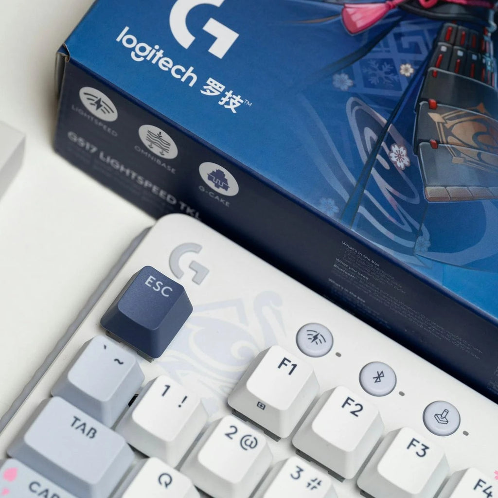 Logitech × 原神 限定コラボ | 神里綾華 スペシャルギフトボックス (G309 ワイヤレスマウス & G515 ゲーミングキーボード セット)