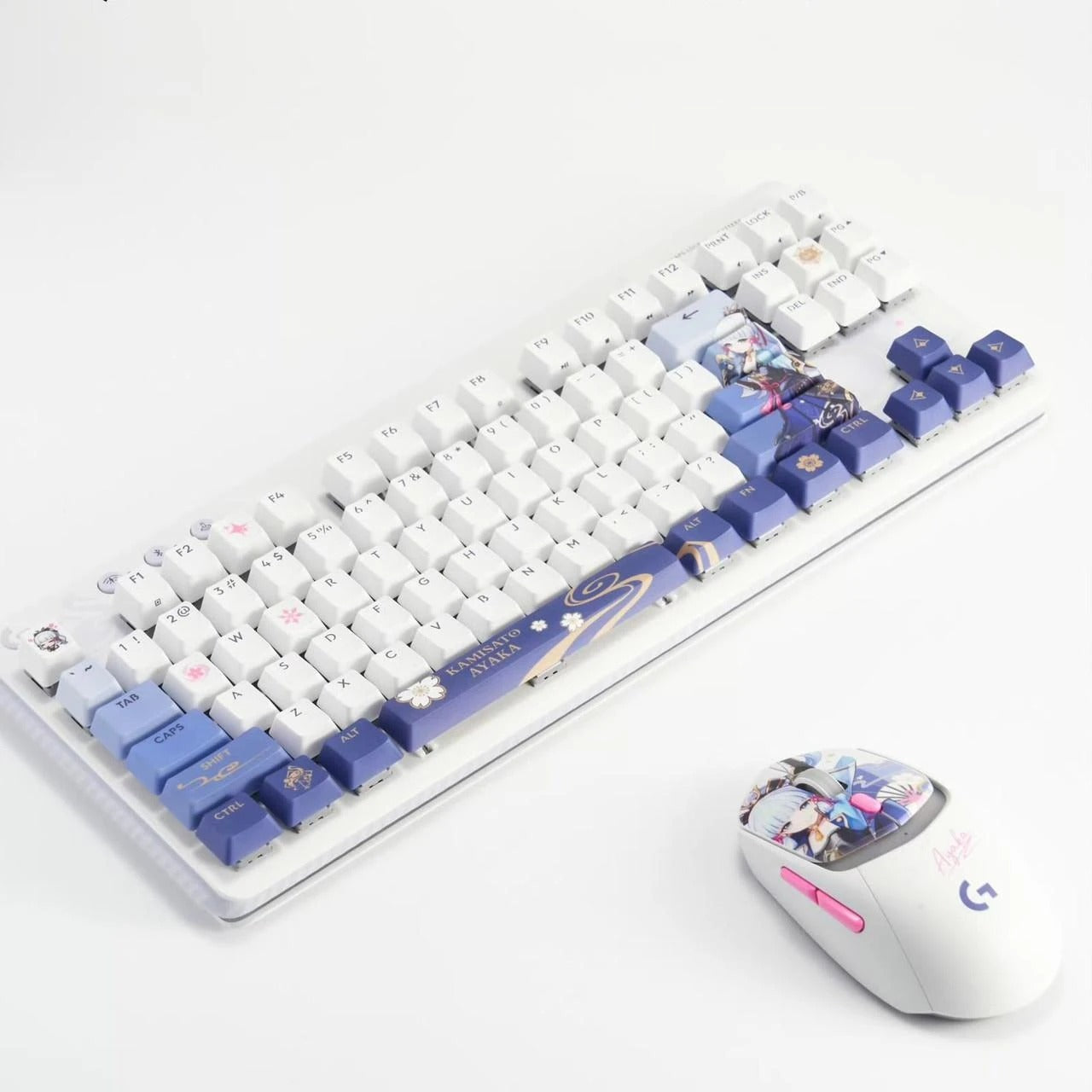 Logitech × 原神 限定コラボ | 神里綾華 スペシャルギフトボックス (G309 ワイヤレスマウス & G515 ゲーミングキーボード セット)