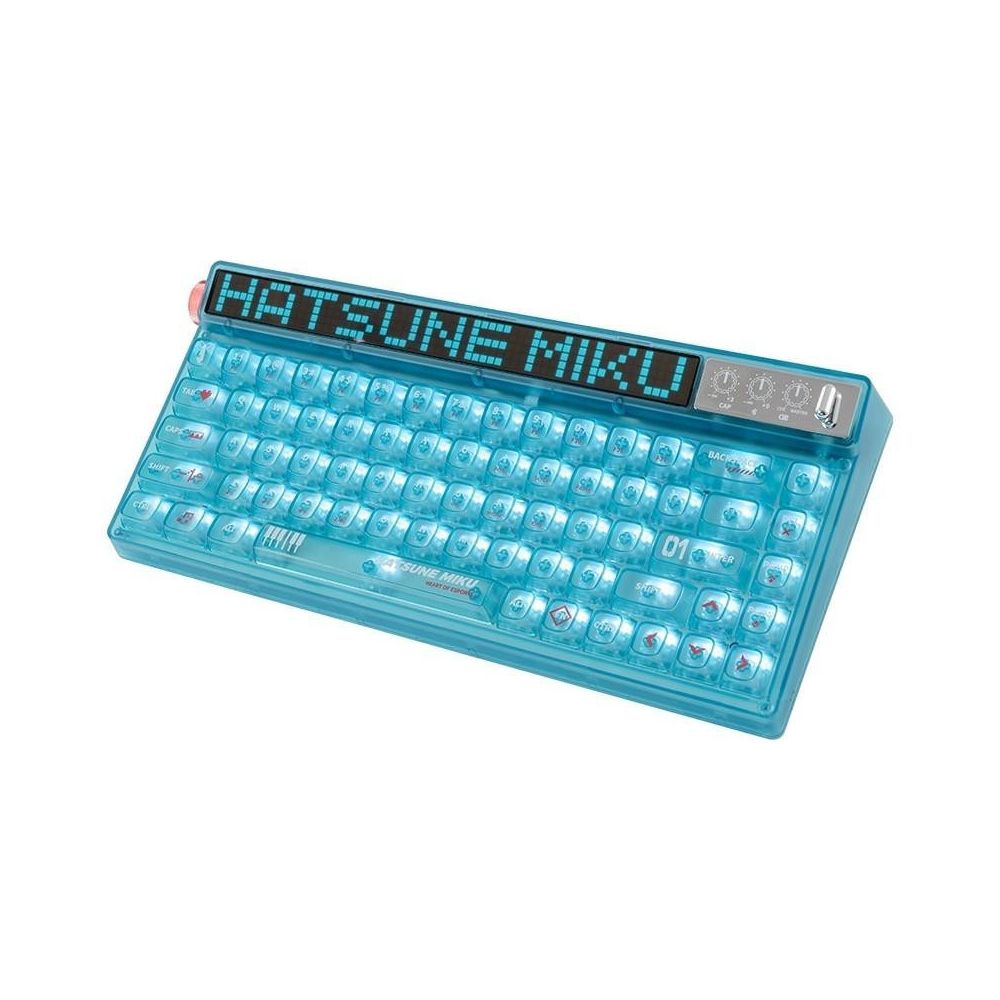 Moeyu × Machenike × 初音ミク 限定コラボ Heart of Esports 68キー ワイヤレス メカニカルゲーミングキーボード