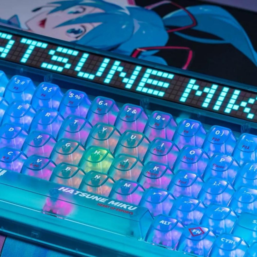 Moeyu × Machenike × 初音ミク 限定コラボ Heart of Esports 68キー