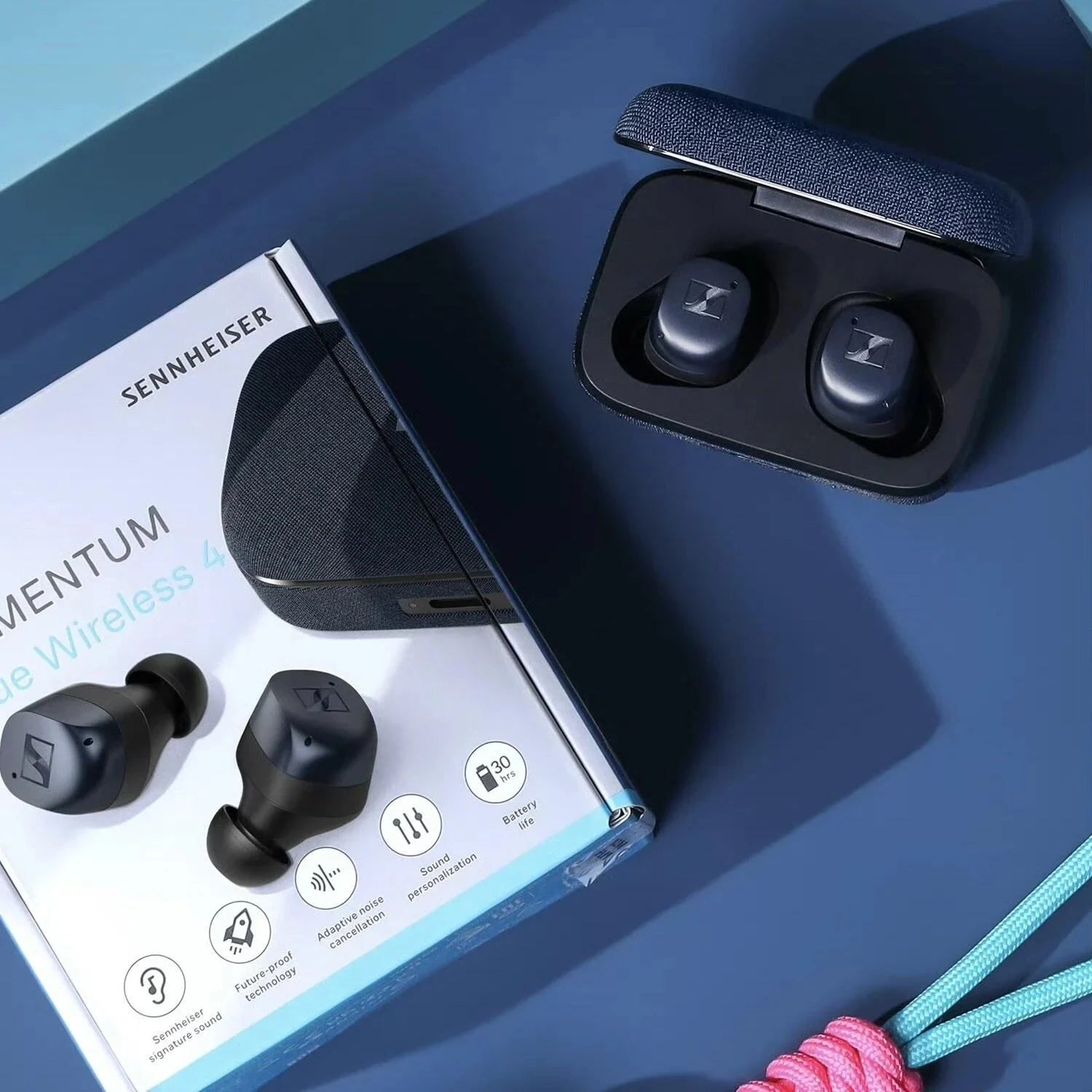 Sennheiser × 初音ミク 限定コラボ | MOMENTUM True Wireless 4 完全ワイヤレスイヤホン