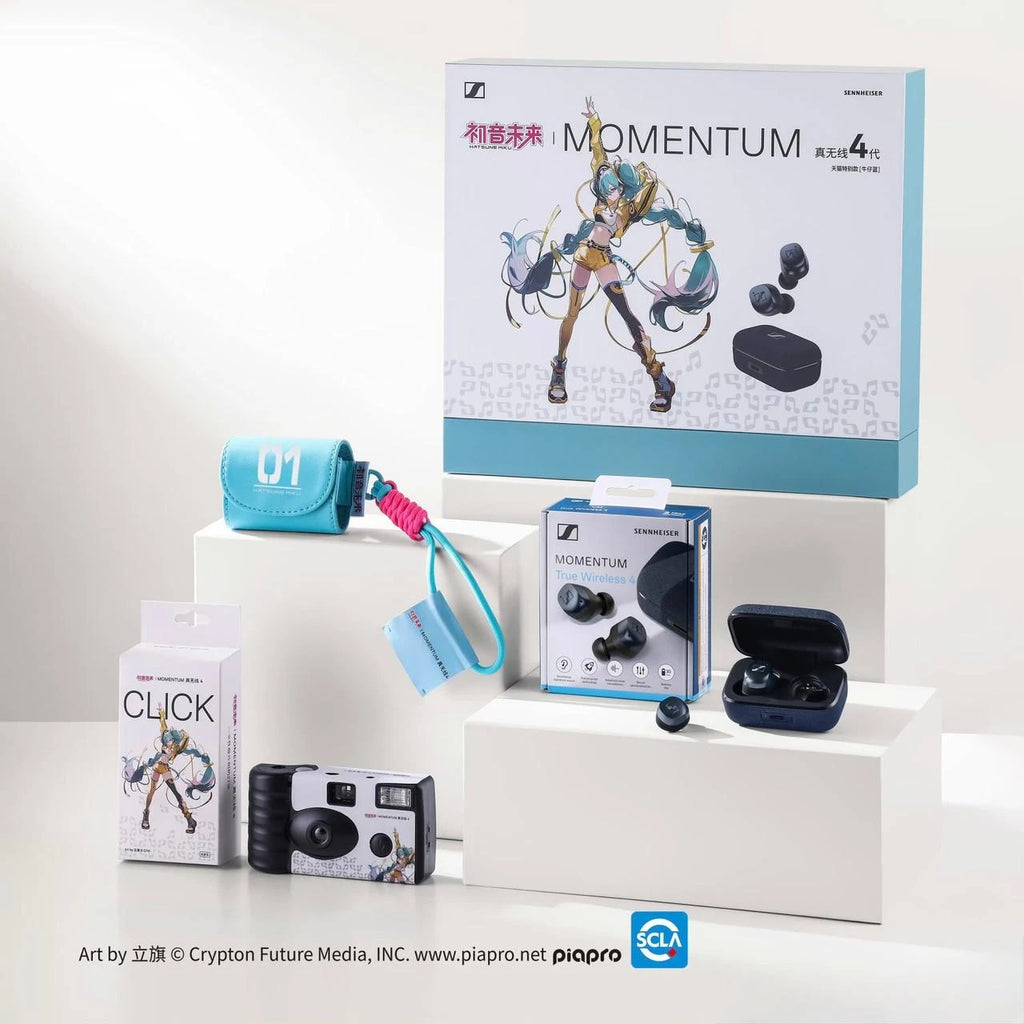 Sennheiser × 初音ミク 限定コラボ | MOMENTUM True Wireless 4 完全ワイヤレスイヤホン