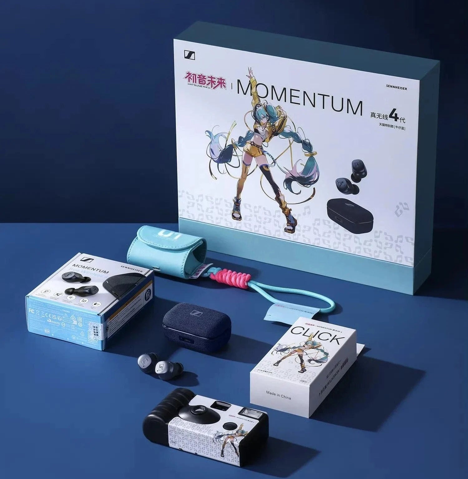 Sennheiser × 初音ミク 限定コラボ | MOMENTUM True Wireless 4 完全ワイヤレスイヤホン